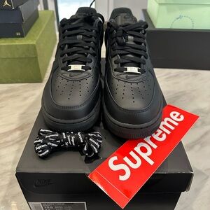 Super Air Force 1s Black